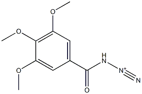 3-(3,4,5-trimethoxybenzoyl)triaz-1-yn-2-ium 구조식 이미지