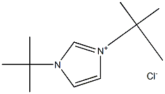 1,3-di(tert-butyl)-1H-imidazol-3-ium chloride Structure