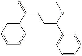 4-methoxy-1,4-diphenylbutan-1-one Structure