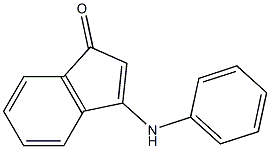 3-anilino-1H-inden-1-one 구조식 이미지