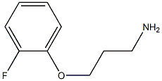 3-(2-fluorophenoxy)propan-1-amine 구조식 이미지