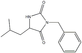 3-benzyl-5-isobutylimidazolidine-2,4-dione Structure