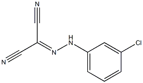 2-[2-(3-chlorophenyl)hydrazono]malononitrile Structure