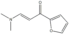 3-(dimethylamino)-1-(2-furyl)prop-2-en-1-one 구조식 이미지