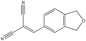 2-(1,3-dihydroisobenzofuran-5-ylmethylidene)malononitrile 구조식 이미지