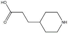 3-piperidin-4-ylpropanoic acid Structure