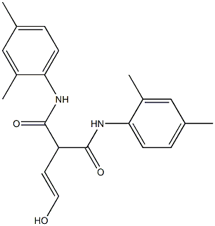 {3-(2,4-dimethylanilino)-2-[(2,4-dimethylanilino)carbonyl]-3-oxopropylidene}(methyl)ammoniumolate Structure