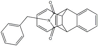 17-benzyl-17-azapentacyclo[6.6.5.0~2,7~.0~9,14~.0~15,19~]nonadeca-2,4,6,9(14),10,12-hexaene-16,18-dione Structure