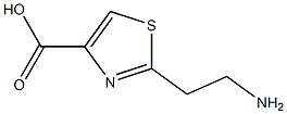 2-(2-aminoethyl)-1,3-thiazole-4-carboxylic acid Structure