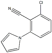 2-chloro-6-(1H-pyrrol-1-yl)benzenecarbonitrile 구조식 이미지
