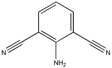 2-Amino-1,3-dicyanobenzene Structure