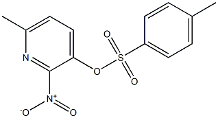 6-methyl-2-nitro-3-pyridyl 4-methylbenzene-1-sulfonate Structure