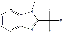 1-methyl-2-(trifluoromethyl)-1H-benzo[d]imidazole Structure