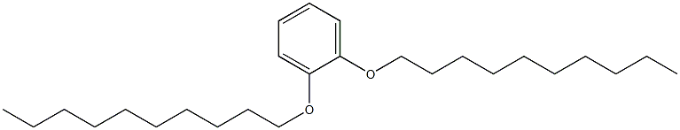 1-[2-(decyloxy)phenoxy]decane 구조식 이미지