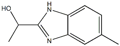 1-(5-methyl-1H-benzimidazol-2-yl)ethanol 구조식 이미지