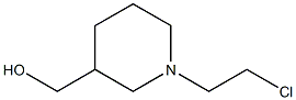 (1-(2-chloroethyl)piperidin-3-yl)methanol Structure