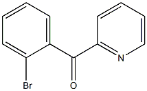 (2-bromophenyl)(pyridin-2-yl)methanone Structure