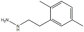 1-(2,5-dimethylphenethyl)hydrazine Structure