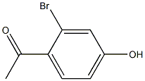 1-(2-bromo-4-hydroxyphenyl)ethanone Structure