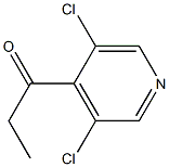 1-(3,5-dichloropyridin-4-yl)propan-1-one Structure