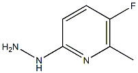 1-(5-fluoro-6-methylpyridin-2-yl)hydrazine Structure