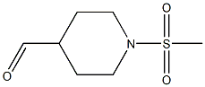 1-(methylsulfonyl)piperidine-4-carbaldehyde Structure