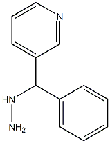 1-(phenyl(pyridin-3-yl)methyl)hydrazine 구조식 이미지