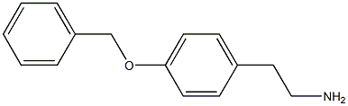 2-(4-(benzyloxy)phenyl)ethanamine 구조식 이미지