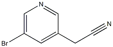 2-(5-bromopyridin-3-yl)acetonitrile Structure