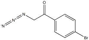 2-azido-1-(4-bromophenyl)ethanone 구조식 이미지