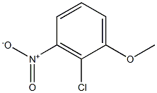 2-chloro-1-methoxy-3-nitrobenzene Structure