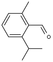 2-isopropyl-6-methylbenzaldehyde 구조식 이미지