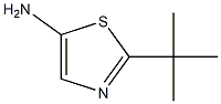 2-tert-butylthiazol-5-amine 구조식 이미지