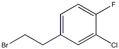 4-(2-bromoethyl)-2-chloro-1-fluorobenzene Structure