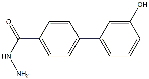 4-(3-hydroxyphenyl)benzohydrazide 구조식 이미지