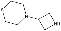 4-Azetidin-3-yl-thiomorpholine 구조식 이미지