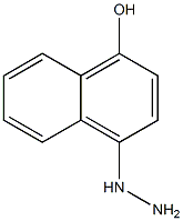 4-hydrazinylnaphthalen-1-ol Structure