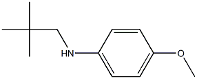 4-methoxy-N-neopentylbenzenamine Structure