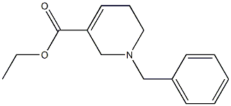 ethyl 1-benzyl-1,2,5,6-tetrahydropyridine-3-carboxylate Structure