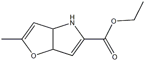 ethyl 2-methyl-4,6a-dihydro-3aH-furo[3,2-b]pyrrole-5-carboxylate 구조식 이미지