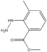 methyl 2-hydrazinyl-3-methylbenzoate Structure