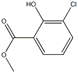 methyl 3-chloro-2-hydroxybenzoate Structure