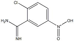 N-(3-carbamimidoyl-4-chlorophenyl)-N-oxohydroxylammonium 구조식 이미지