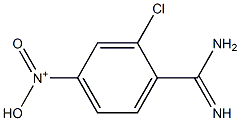 N-(4-carbamimidoyl-3-chlorophenyl)-N-oxohydroxylammonium 구조식 이미지