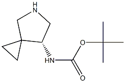 (R)-7-tert-Butoxycarbonylamino-5-azaspiro[2.4]heptane Structure
