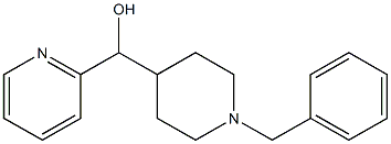 (1-Benzylpiperidin-4-yl)(pyridine-2-yl)Methanol 구조식 이미지