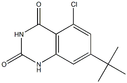 7-tert-butyl-5-chloroquinazoline-2,4(1H,3H)-dione Structure