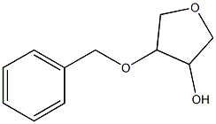4-phenylmethoxyoxolan-3-ol Structure