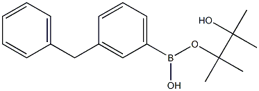 3-Benzylbenzeneboronic acid pinacol ester Structure