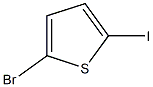 2-bromo-5-iodo-thiophene 구조식 이미지